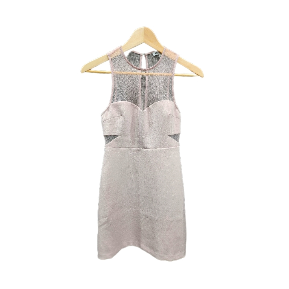 Express Light Rose Beige Dress, Mini, XS